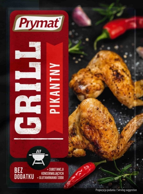 PRYMAT Grill przyprawa pikantna 20g