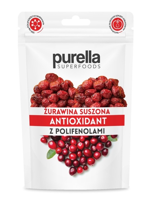 PURELLA Superfoods Żurawina suszona ANTIOXIDANT 70g
