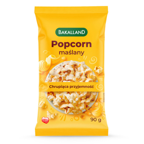 Popcorn Maślany - 90G Bakalland