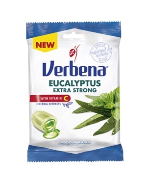 VERBENA Cukierki ziołowe z eukaliptusem 60g