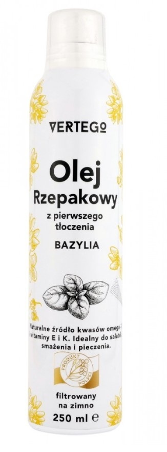 VERTEGO OLEJ RZEPAKOWY BAZYLIA SPRAY 250ml