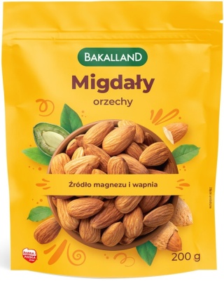 Bakalland Migdały orzechy łuskane 200g