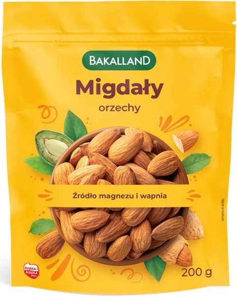 Bakalland Migdały orzechy łuskane 200g