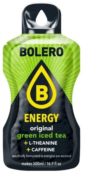 Bolero Drink Energy Green Iced Tea 14g na 500ml