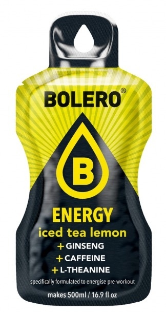 Bolero Drink Energy Iced Tea Lemon 14g na 500ml
