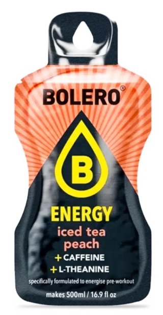 Bolero Drink Energy Iced Tea Peach 14g na 500ml