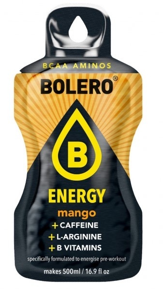 Bolero Drink Energy Mango 14g na 500ml