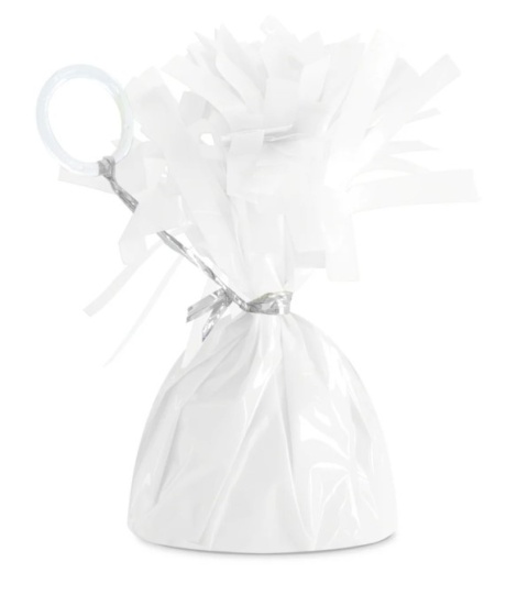 PartyPal Ciężarek do balonów biały matowy