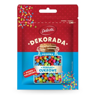 DELECTA DEKORADA Posypka Perełki cukrowe 35g