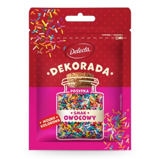 DELECTA DEKORADA Posypka Pałeczki cukrowe 35g