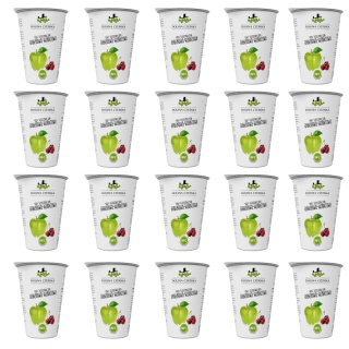 DOLINA CZERSKA NFC Sok tłoczony JABŁKO-WIŚNIA 195ml 20x kubek