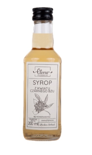 ETERNO Syrop z kwiatu czarnego bzu 200ml