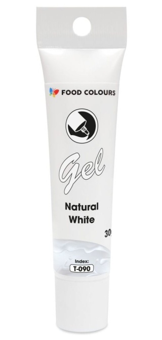 FOOD COLOURS Barwnik w żelu Gel T-090 Natural White 30g