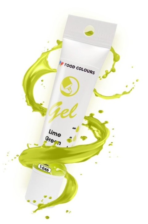 FOOD COLOURS Barwnik spożywczy Gel w tubce T-046 Lime Green 30g