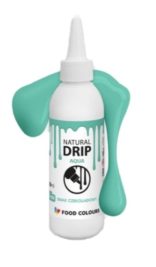 FOOD COLOURS Drip czekoladowy polewa zastygająca AQUA 100ml