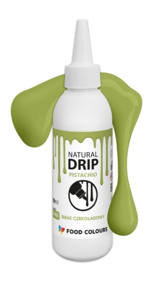FOOD COLOURS Drip czekoladowy polewa zastygająca PISTACHIO 100ml