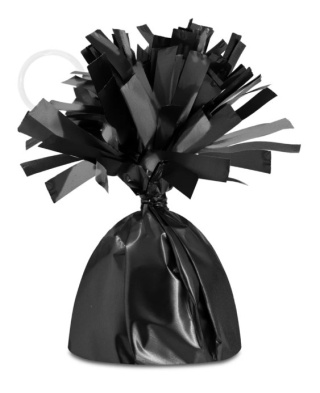 PartyPal Ciężarek do balonów czarny matowy