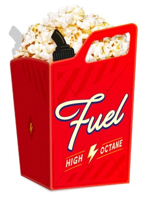 PartyPal Pudełko na popcorn Wyścigówki 6szt.