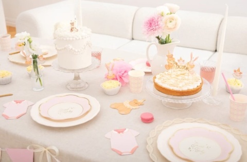 PartyPal Świeczka na roczek Miś Baby 1szt.