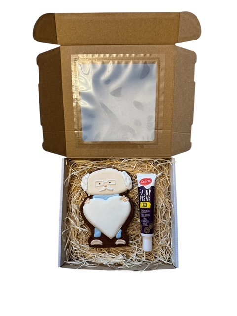 Piernik Dzień Dziadka. Do wypisania przez wnuczków. Prezent Dziadek