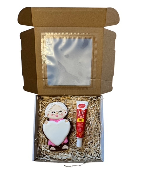 Piernik Dzień Babci. Do wypisania przez wnuczków. Prezent Babcia