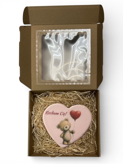 Piernik serce walentynkowe. Walentynki prezent