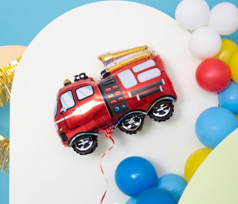 Balon foliowy Balon foliowy Wóz strażacki 68x59cm