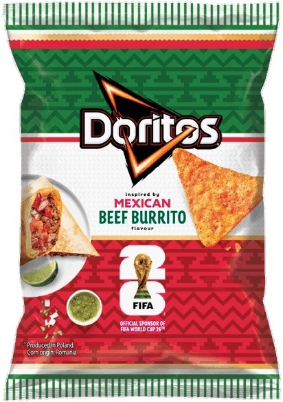 DORITOS MEXICAN SALSA Nachosy burrito z wołowiną 100G