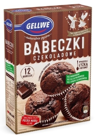 GELLWE Babeczki czekoladowe 300g