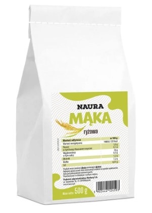 NAURA Mąka ryżowa 500 g