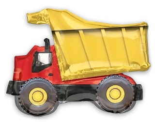 PartyPal Balon foliowy Ciężarówka 86x73cm