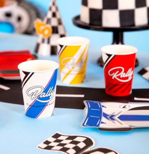 PartyPal Kubek Wyścigówki 270 ml 6 szt. zestaw
