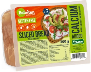 BALVITEN CALCIUM Chleb ciemny z dodatkiem wapnia i słonecznika 200g