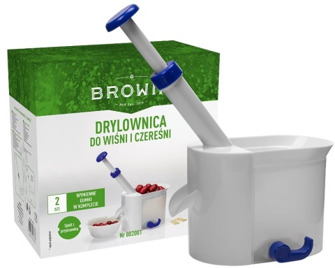 BROWIN Drylownica do wiśni i czereśni