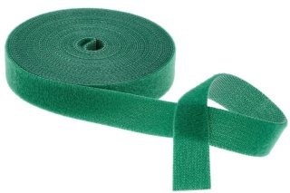 BROWIN Taśma ogrodnicza na rzep zielona 15 mm x 5 m