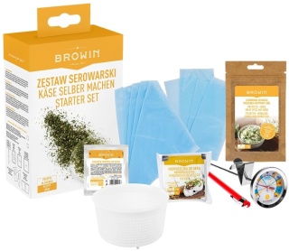 BROWIN Zestaw serowarski - młody serowar