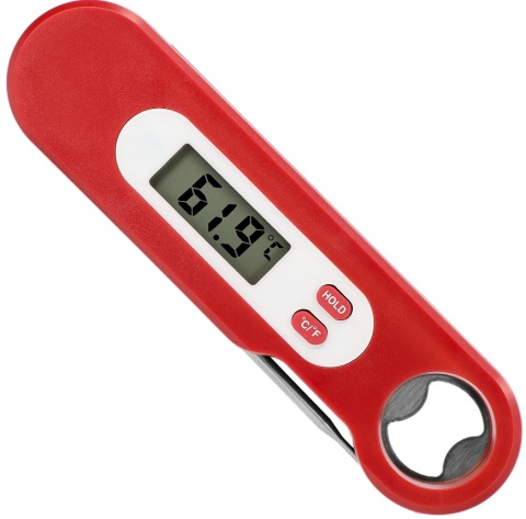 BROWIN Elektroniczny termometr kulinarny ze składaną sondą -50/+300℃