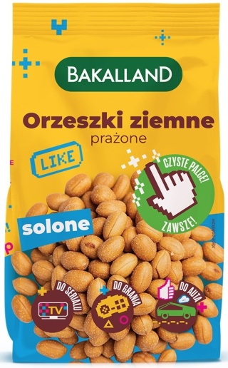 Bakalland Orzeszki arachidowe prażone solone 200g