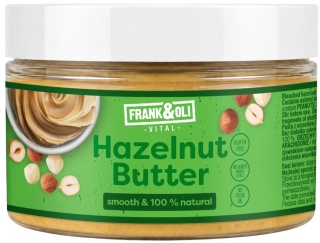 FRANK&OLI Hazelnut Bezglutenowa pasta z orzechów laskowych 200g