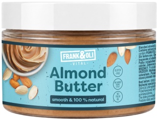 FRANK&OLI Almond Bezglutenowa pasta z migdałów blanszowanych 200g