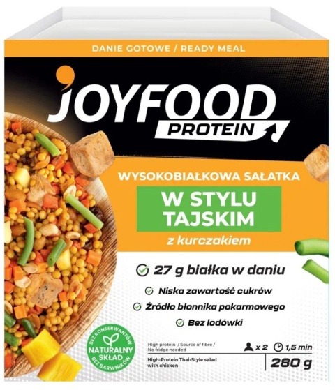 JOYFOOD Wysokobiałkowa sałatka w stylu tajskim z kurczakiem 280 g