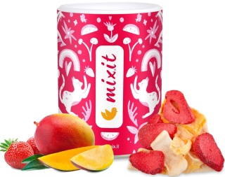 MIXIT Mango i truskawka Chrupiące owoce 70g