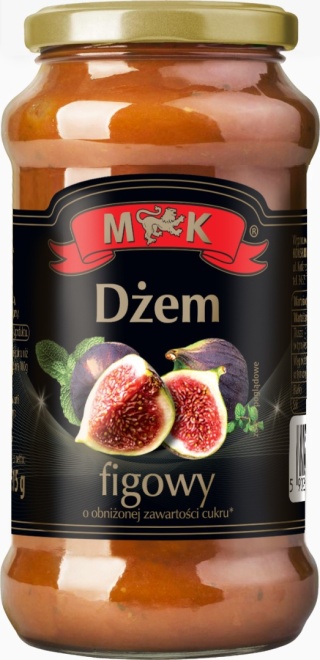 MK DŻEM FIGOWY O OBNIŻONEJ ZAWARTOŚCI CUKRU 315G