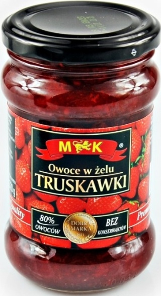 MK OWOCE W ŻELU TRUSKAWKI 320G