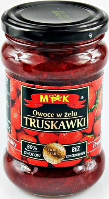 MK OWOCE W ŻELU TRUSKAWKI 320G