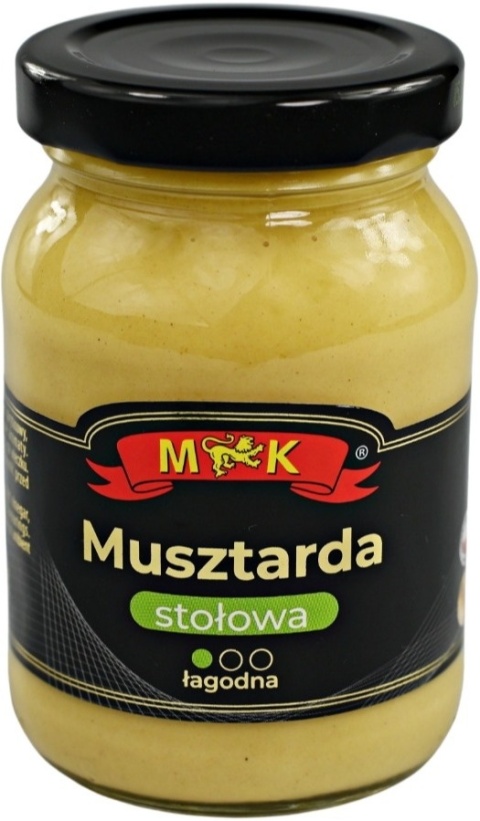 MK MUSZTARDA STOŁOWA 190G