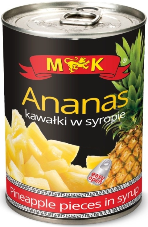 MK PREMIUM ANANAS KAWAŁKI W SYROPIE 565G EO