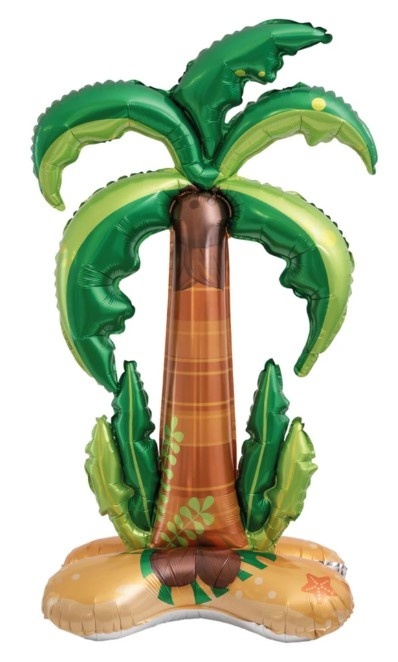 PartyPal Balon foliowy stojący Palma 55x120x40 cm