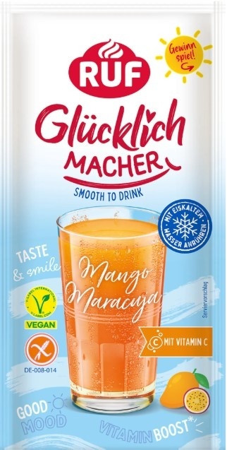 RUF Glucklich Macher Napój w proszku Mango Marakuja 46g
