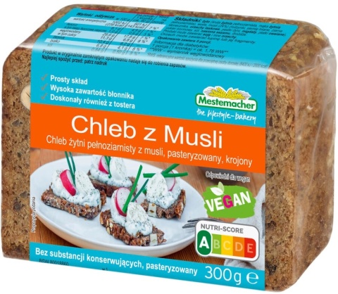 BENUS Chleb z Musli 300g
